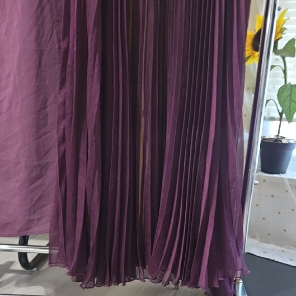 🆕️Lucy Paris Deep Purple Maxi Dress Set - Picture 8 of 8